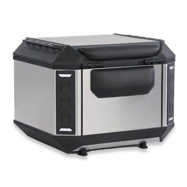 フルヒトロス リアボックス 50L RANGER TOP CASE ADV トップケース バイク用 アルミ製 防水 大容量 収納（エアロ アルミ） … | ブランド登録なし | 02