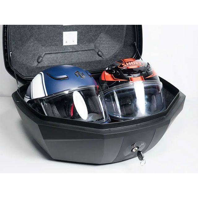 フルヒトロス リアボックス 48L SHIELD TOP CASE Lサイズ アップグレードバージョン トップケース バイク用（ブラック/シルバー）… | ブランド登録なし | 06