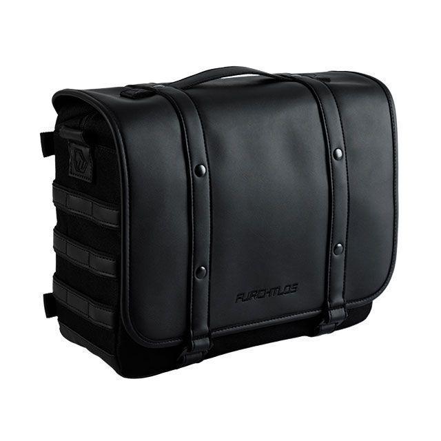 フルヒトロス レガシー サドルバッグ 12L（クラシックブラック）/LEGACY Saddlebag - 高耐久・カフェレーサーバッグ FURCHT… | ブランド登録なし