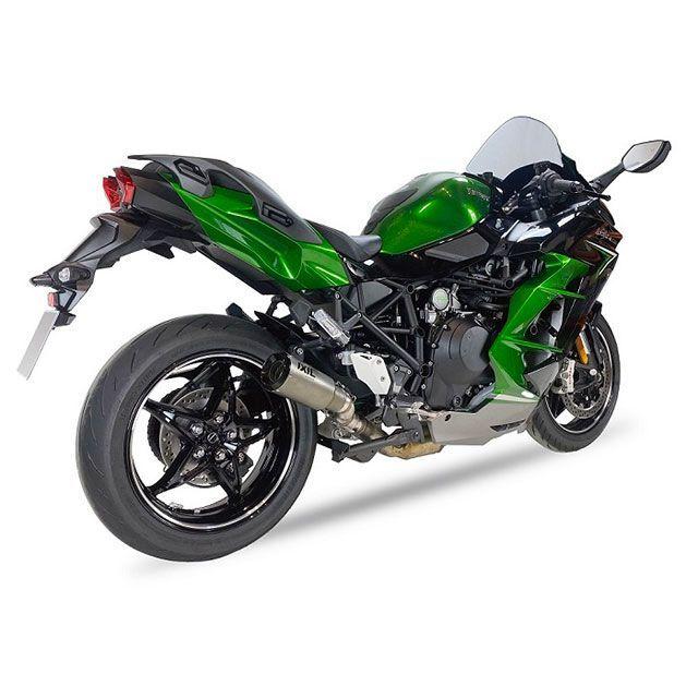 イクシル NINJA H2 SX SE KAWASAKI SX-SX 22-24 スリップオンマフラ