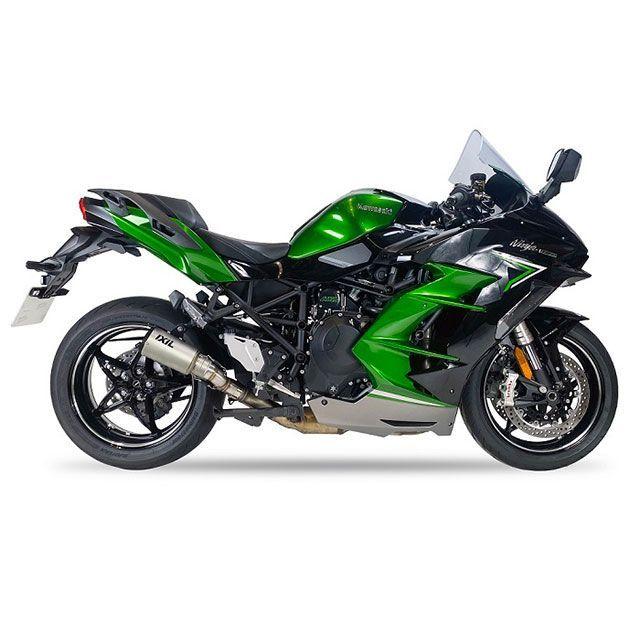 イクシル NINJA H2 SX SE KAWASAKI SX-SX 22-24 スリップオンマフラ