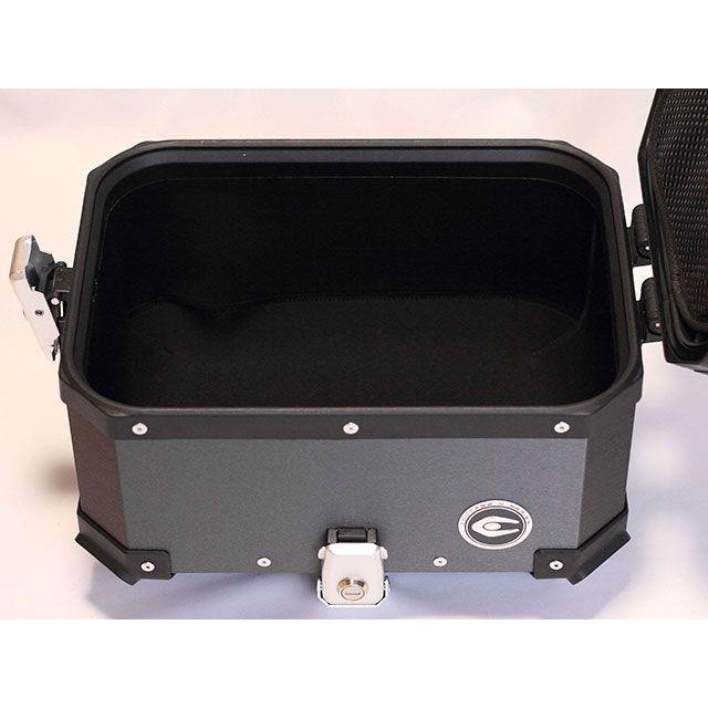 COOCASE（クーケース） アルミトップケース 30L（ヘアライン