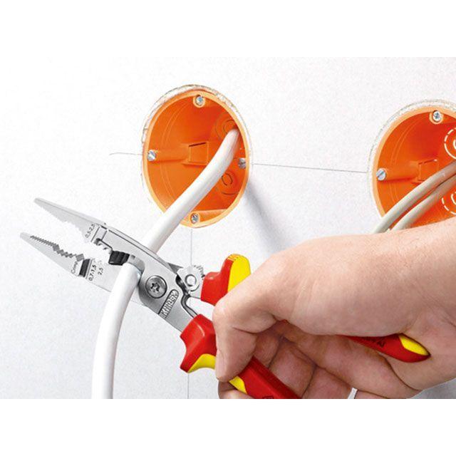 KNIPEX（クニペックス） 13 96 200 T 1000V 絶縁エレクトロプライヤー