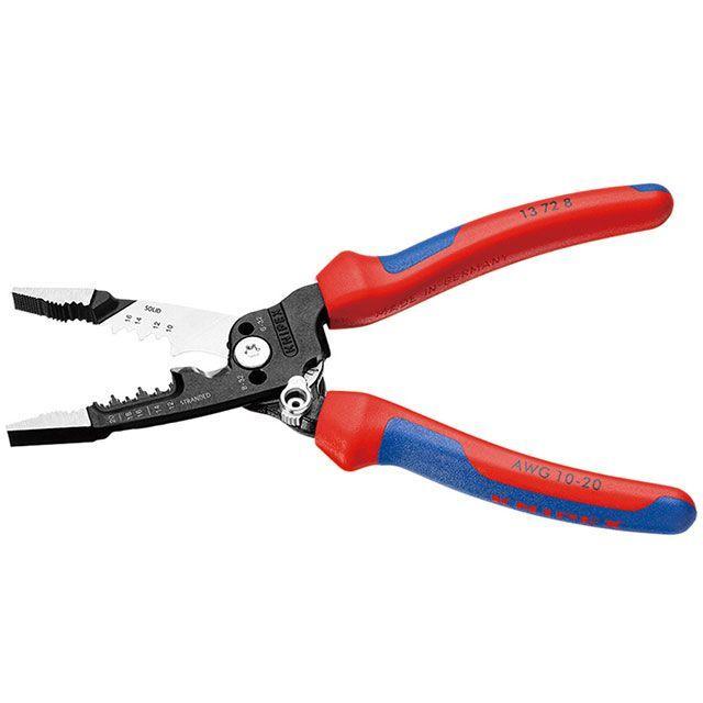 DRC 2本セット KNIPEX（クニペックス） 1372-8 電気技師用多機能ペンチ コンフォート