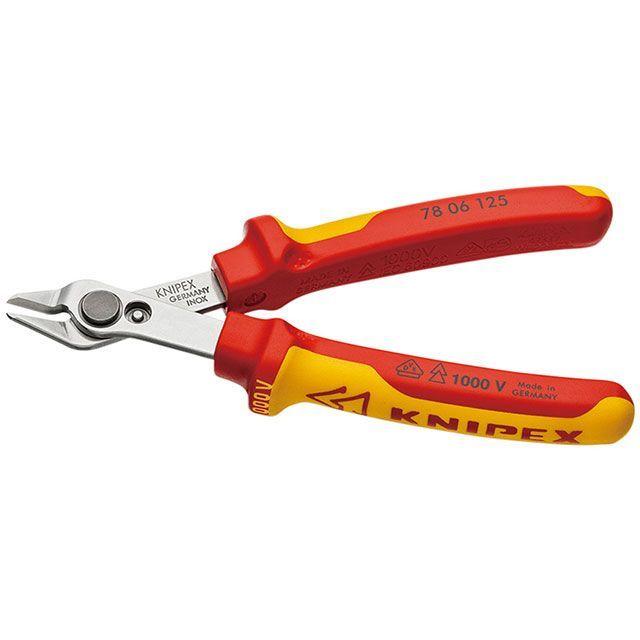 KNIPEX（クニペックス） 7806-125SB 1000V 絶縁スーパーニッパー 125mm