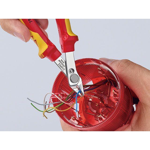 KNIPEX（クニペックス） 7806-125SB 1000V 絶縁スーパーニッパー 125mm