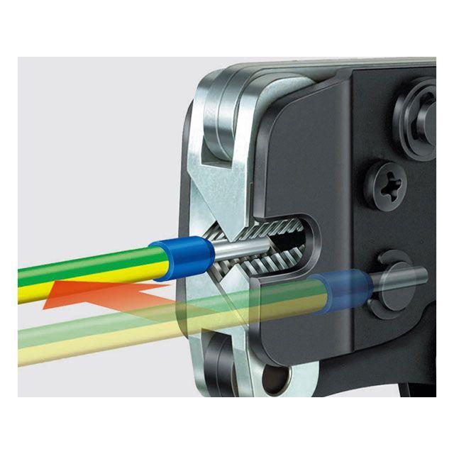 KNIPEX（クニペックス） 97 53 08 ワイヤーエンドスリーフ??圧着ペンチ