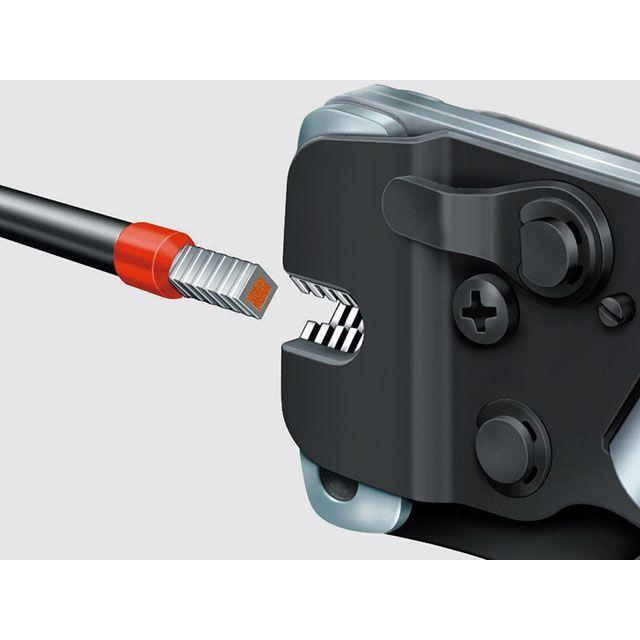 KNIPEX（クニペックス） 97 53 08 ワイヤーエンドスリーフ??圧着ペンチ