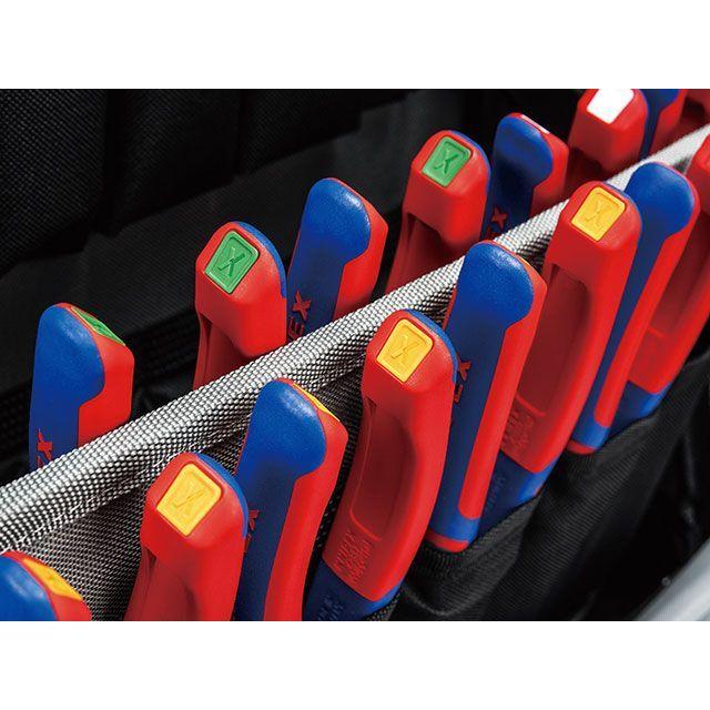 KNIPEX（クニペックス） 00 61 10 C V01 10個入 カラーコードクリップ