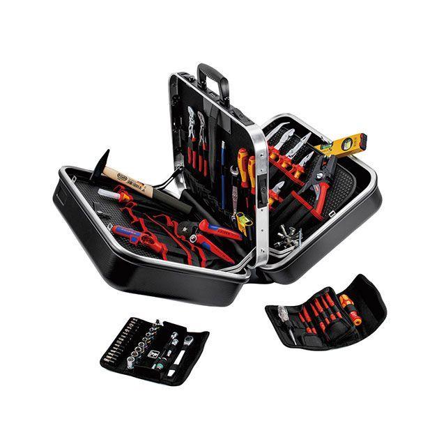 KNIPEX（クニペックス） 00 21 42 63点組 電気作業用ツール・BIG Twin