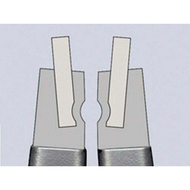 KNIPEX（クニペックス） 49 11 A2 精密スナップリングプライヤー 軸用