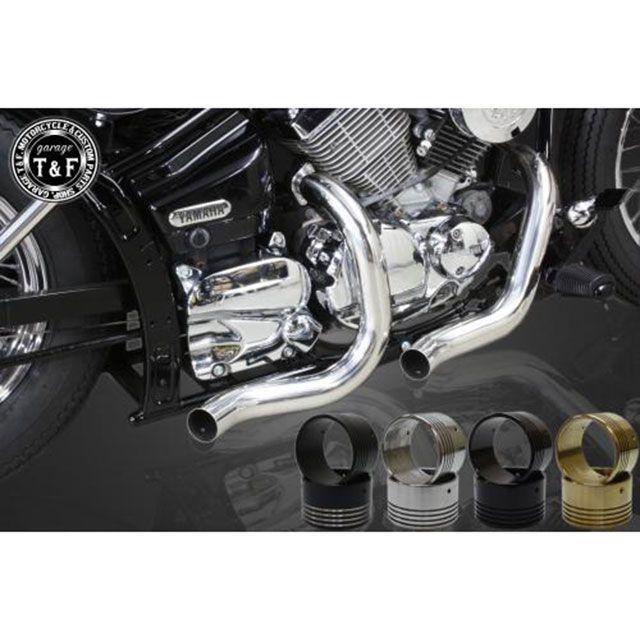 Garage T＆F - 車宿りT\u0026F 薬物はやりっ子250 薬物はやりっ子250 ターンアウトマフラー（ステンレス鋼） 印字機 挙げ句のはて付き添い人（対比） T\u0026F