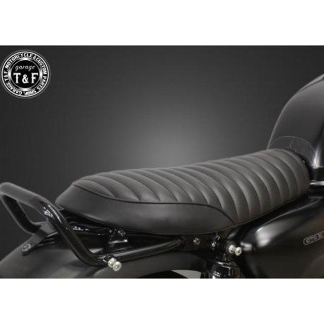 GB350　ショートフラットシート(タックロール) Garage T＆F ガレージT&F GB350 GB350 ショートフラットシートタック