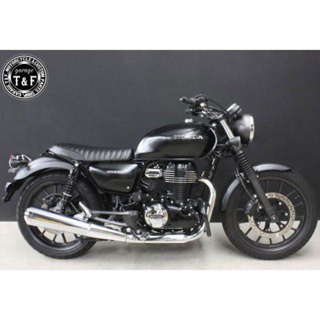 GB350　ショートフラットシート(タックロール) Garage T＆F ガレージT&F GB350 GB350 ショートフラットシートタック