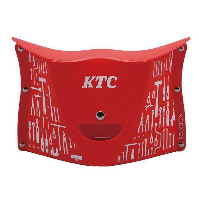 けいてぃー。 KTC ケイティーシー 折りたたみイス カラー レッド バイク 車 自動車