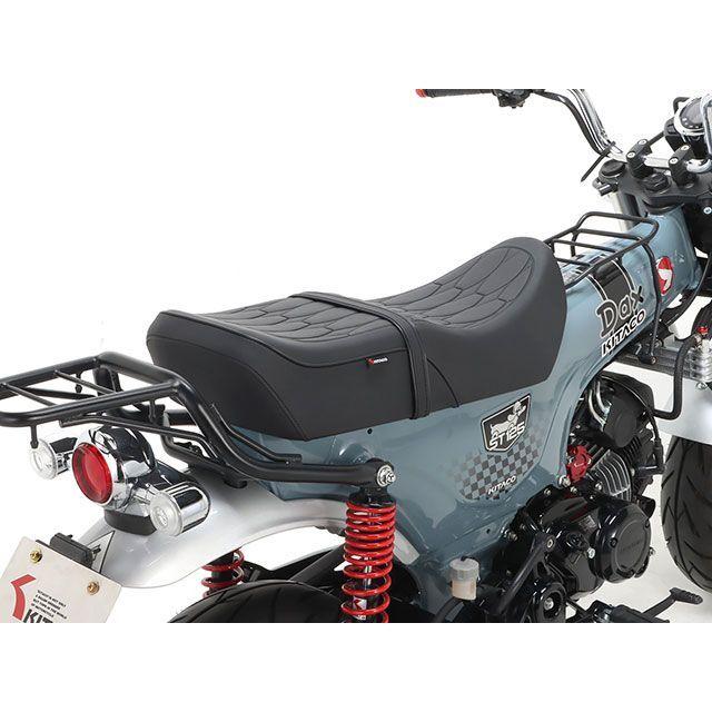 コ*コ様 KITACO バイク用シート ブラック KITACO（キタコ） ダックス125 カスタムシート タイプ2（ブラック