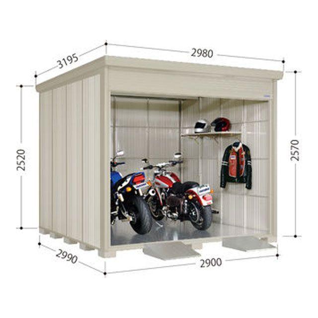 タクボ物置 【メーカー直送】タクボ物置 バイクシャッターマン BS-2929