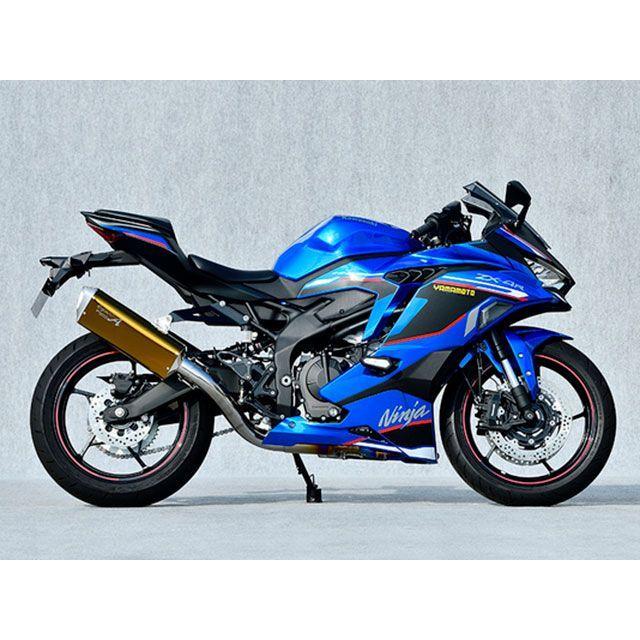 ヤマモトレーシング ZX-4R ZX-4R SPEC-A TI 4-2-1 UP TYPE-SA（ゴールド） YAMAMOTO RACINGの画像