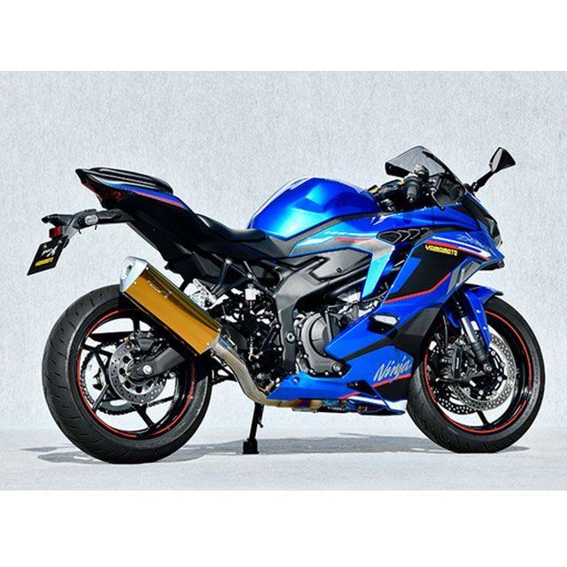 ヤマモトレーシング ZX-4R ZX-4R SPEC-A TI 4-2-1 UP TYPE-SA（ゴールド） YAMAMOTO RACINGの画像
