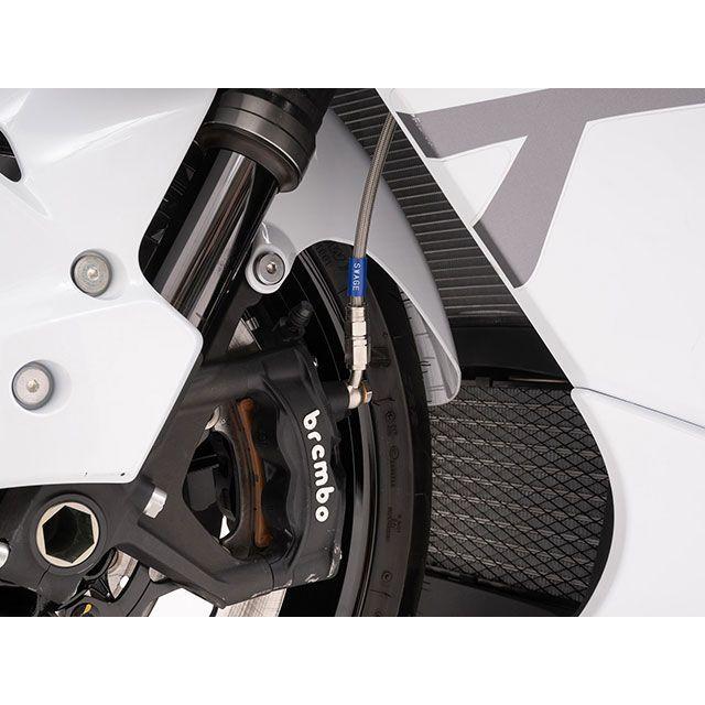 スウェッジラインプロ Hayabusa フロントホースキット トライピース（ステンレス） ホースカラー クリア SWAGE-LINE PROの画像