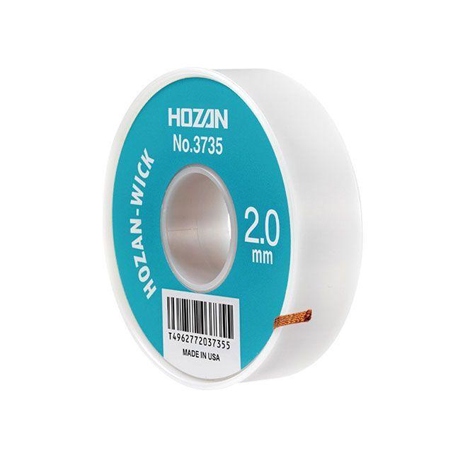 Mmさま専用品 HOZAN ホーザン No.3735 ハンダ吸取線（2.0mm×15M） バイク 車