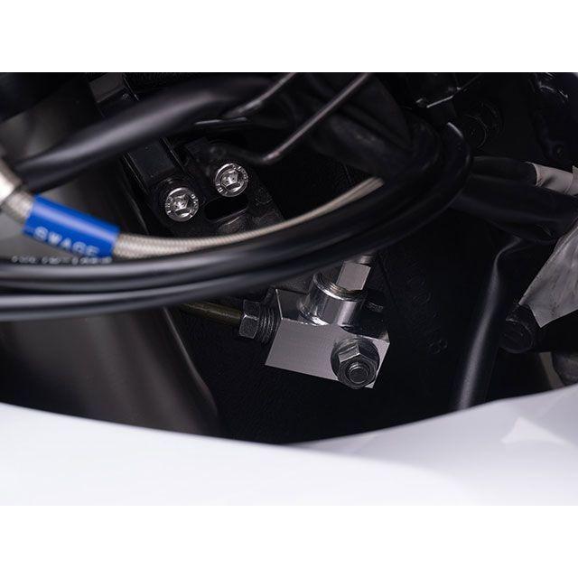 スウェッジラインプロ Hayabusa フロントホースキット トライピース（レッド＆ブルー）Bremboマスター仕様 ホースカラー クリア SWAG…の画像