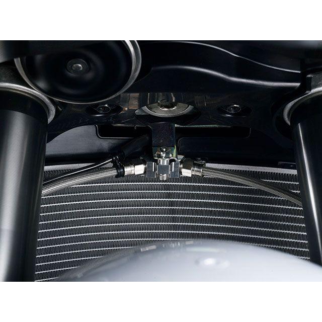 スウェッジラインプロ Hayabusa フロントホースキット トライピース（レッド＆ブルー）Bremboマスター仕様 ホースカラー クリア SWAG…の画像