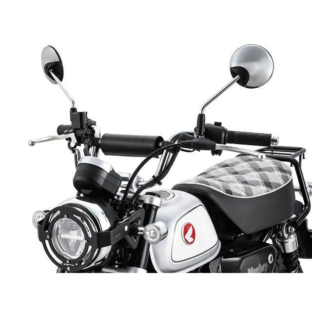 ZETA ジータ DAX125 MONKEY125 スクランブラーバーパッド（ブラック