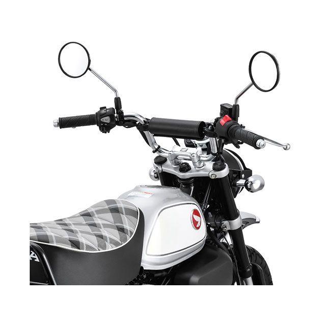 ZETA ジータ DAX125 MONKEY125 スクランブラーバーパッド（ブラック