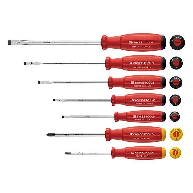 PB SWISS TOOLS PBスイスツールズ 8251 7本組 スイスグリップタイプ