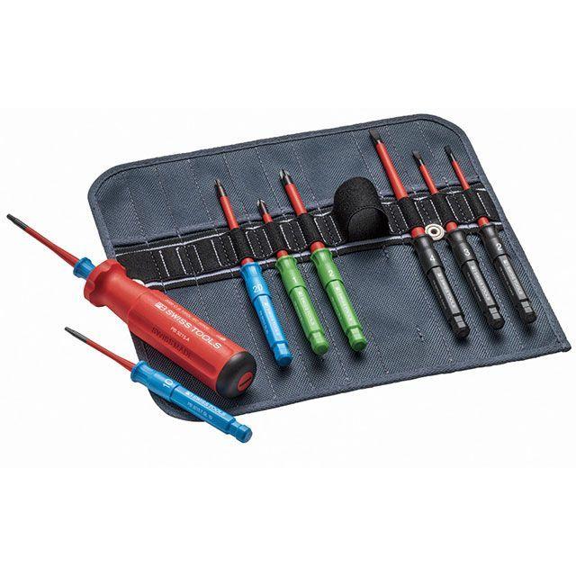 セットスコープ PB SWISS TOOLS PBスイスツールズ 5218.SU 9点組 5215絶縁ドライバー