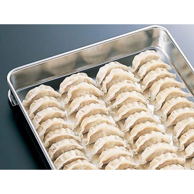 赤川器物製作所 70022 18-8 そば・餃子バット R足仕様 大 R足H50