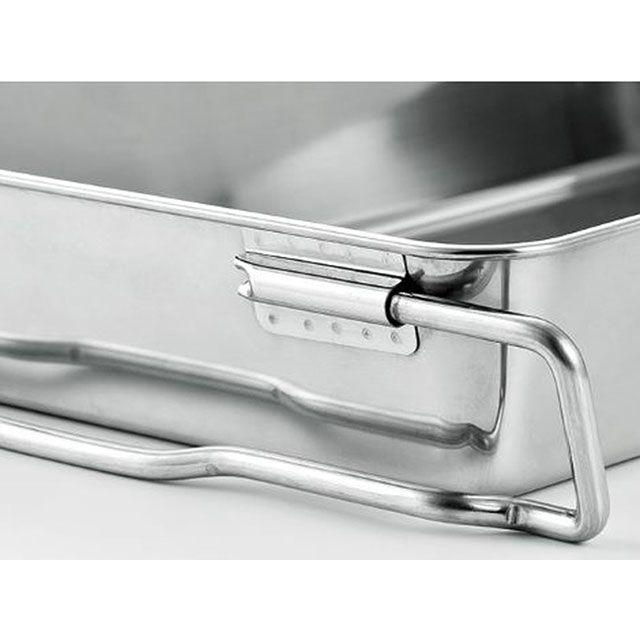 赤川器物製作所 33032 18-8 運搬バット 2枚取 akagawa : モトメガネ