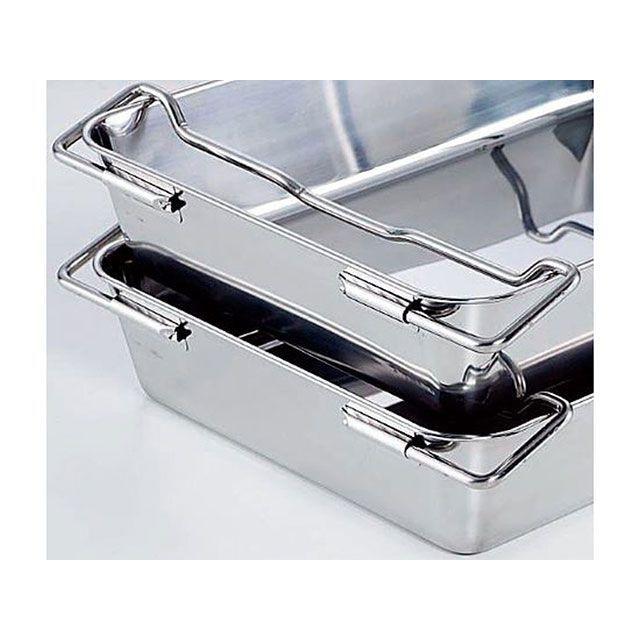 赤川器物製作所 33032 18-8 運搬バット 2枚取 akagawa : モトメガネ