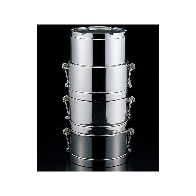 hirosページ 赤川器物製作所 14008 18-8 目盛付二重食缶 8L akagawa : モトメガネ