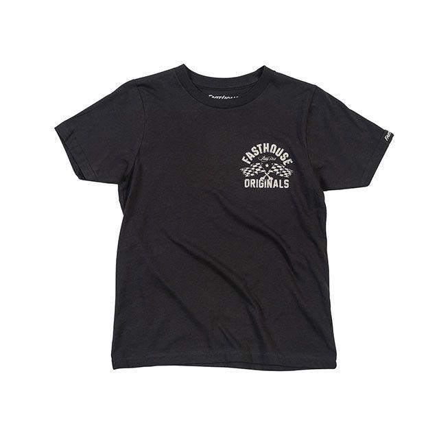 特価品】ファストハウス Tシャツ ユース シグナル（ブラック） サイズ