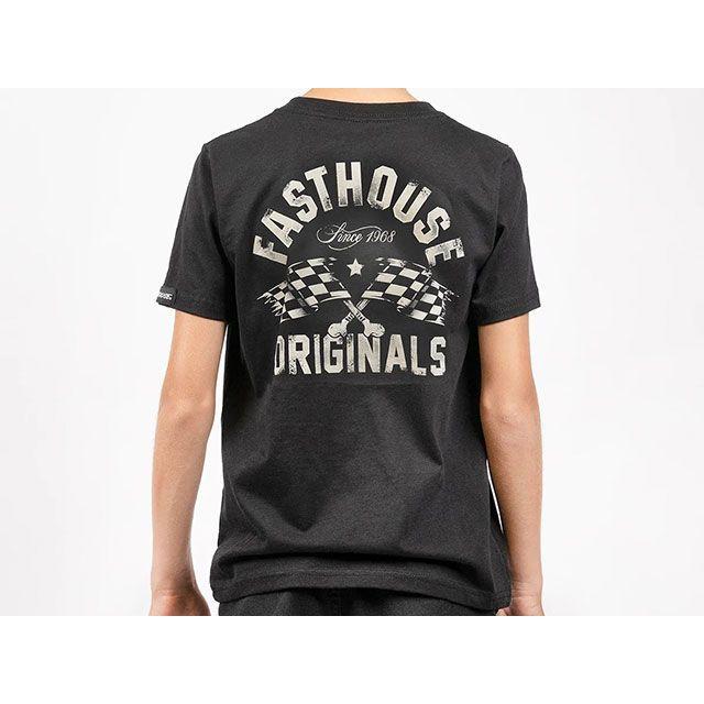 特価品】ファストハウス Tシャツ ユース シグナル（ブラック） サイズ