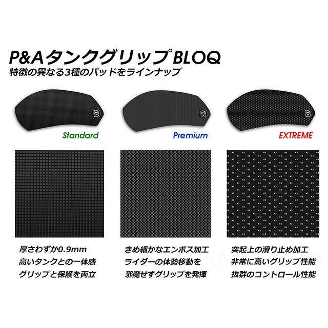 パイツマイヤー Versys-X 250 タンクグリップ BLOQ Standard