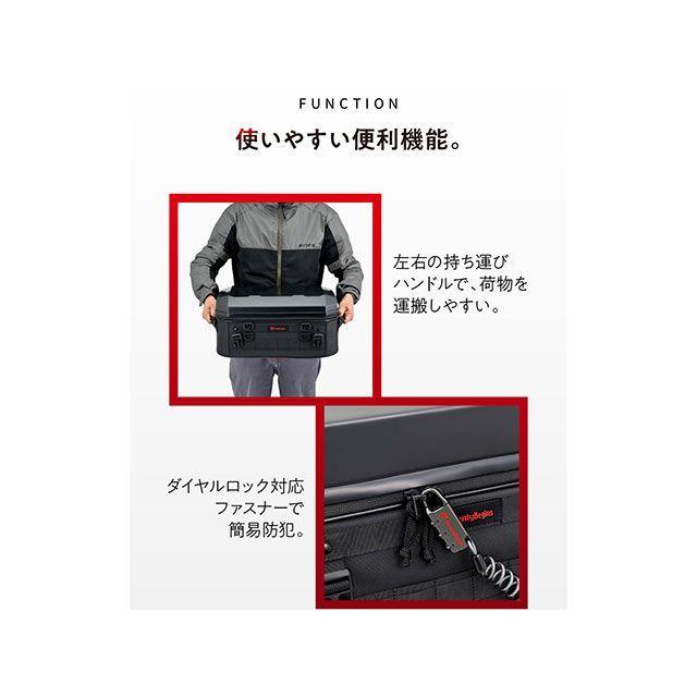 ヘンリービギンズ DH-773 シェルシートバッグ25（ブラック） HenlyBeginsの画像