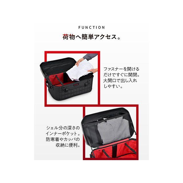 ヘンリービギンズ DH-775 シェルシートバッグ45（カーボン） HenlyBeginsの画像