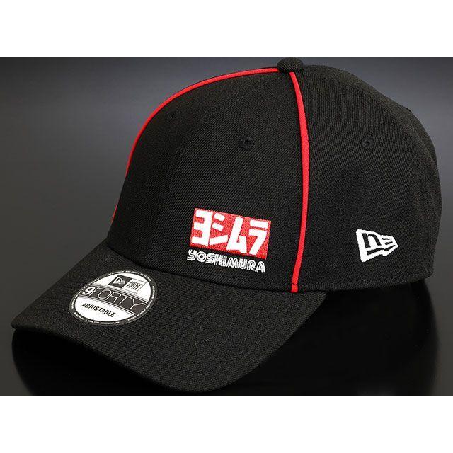 ヨシムラ（YOSHIMURA） NEW ERA CAP 9FORTY（ブラック/レッド