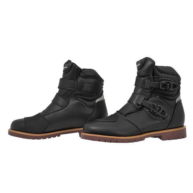 FOXページ コミネ BK-0975 WPアドベンチャーショートブーツ（ブラック