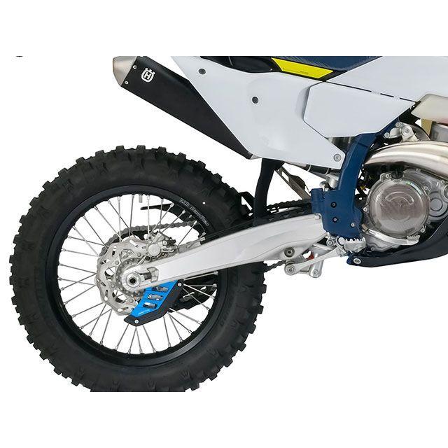 THE 4ページ ZETA ジータ リヤブレーキディスクガード（H-ブルー） : モトメガネ