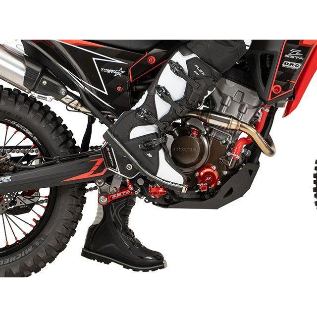 DFG Racing バイクブーツ ブラック ホワイト DFG キッズ フレックスブーツ ブラック/ホワイト| Dirtbikeplus