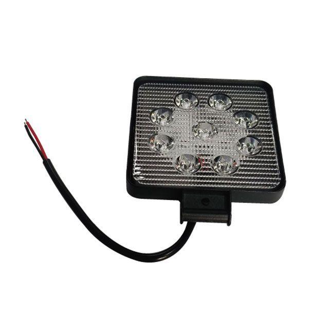 マッドマックス アルミ製 LED9連 ワークライト 薄型 12W 角型 作業灯