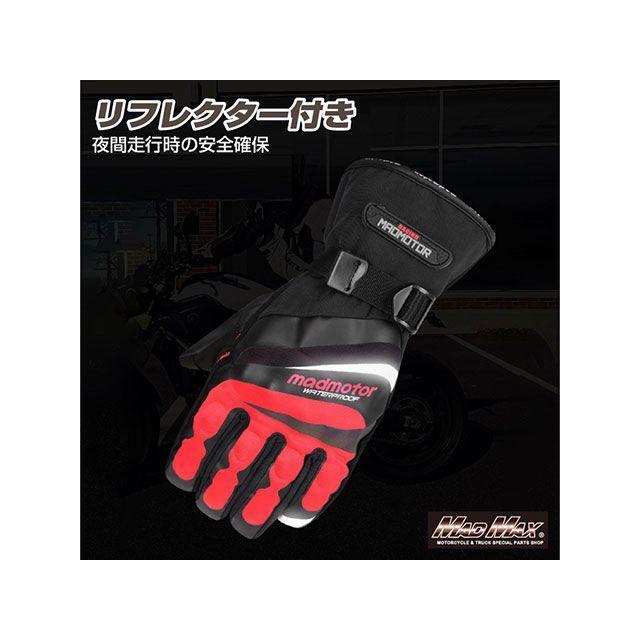 マッドマックス バイク用 冬用 ライディンググローブ スマートフォン