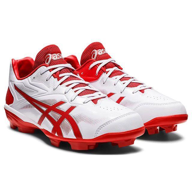 【国内未発売】ニューバランス 野球ポイントスパイク 28.0cm 軽量 ASICS（アシックス） 1123A033 STAR SHINE 3（ホワイト/レッド