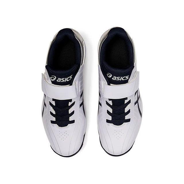 Mizuno 陸上スパイクシューズ 23.0cm ASICS（アシックス） 1124A008 STAR SHINE S 2（ホワイト/ネイビー