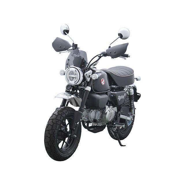 旭風防 モンキー125 ナックルバイザー（ブラック） AF : モトメガネ