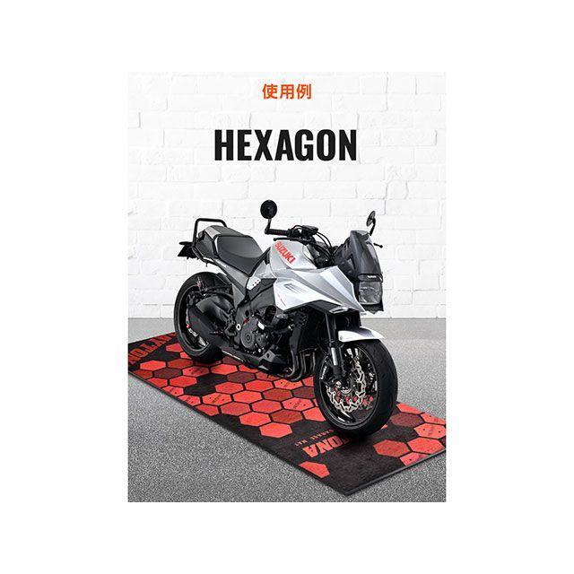 DAYTONA（デイトナ） メンテナンスガレージマット1020×2600 ヘキサゴン
